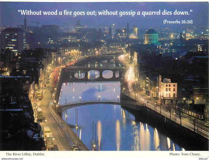Carte Postale - Irlande - Dublin - The River Liffey - Dublin - CPM - Voir Scans Recto-Verso