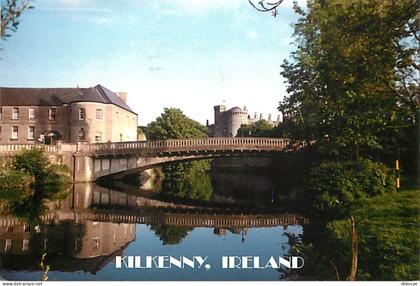 Irlande - Kilkenny - Johns Bridge and Kilkenny Castle - Voir Timbre - Ireland - CPM - Voir Scans Recto-Verso