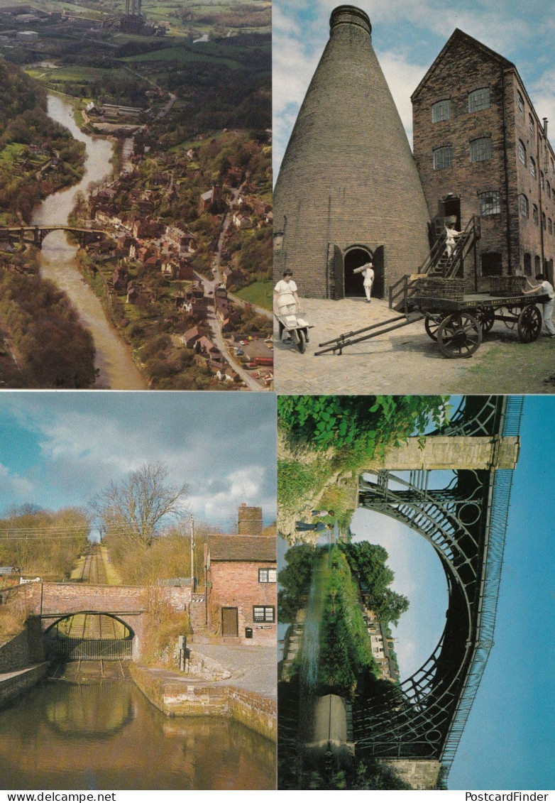 Ironbridge Gorge Museum Shropshire 4x Postcard