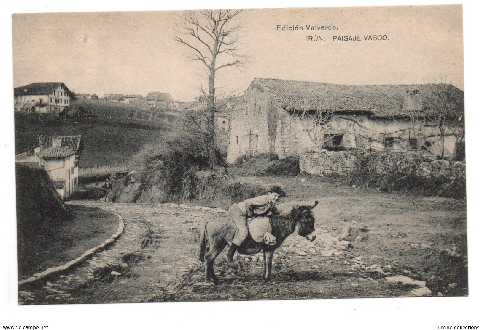 IRUN (PAIS VASCO) - PAISAJE VASCO - EDICION VALVERDE