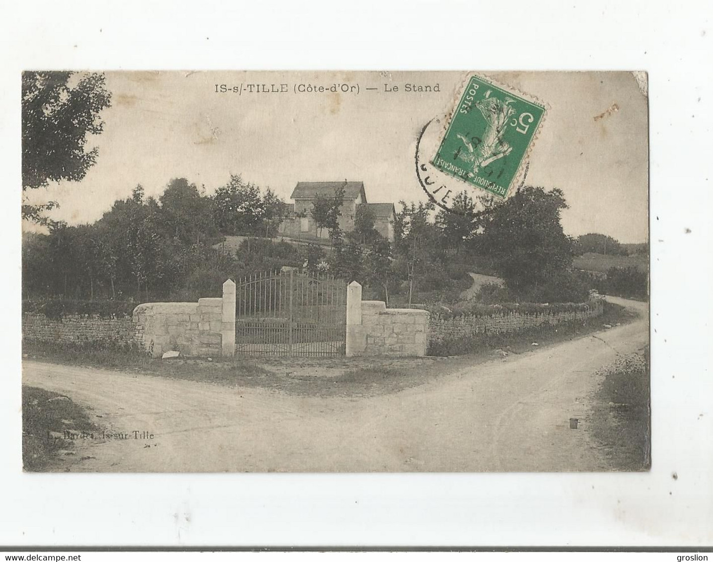 IS SUR TILLE (COTE D'OR) LE STAND 1908