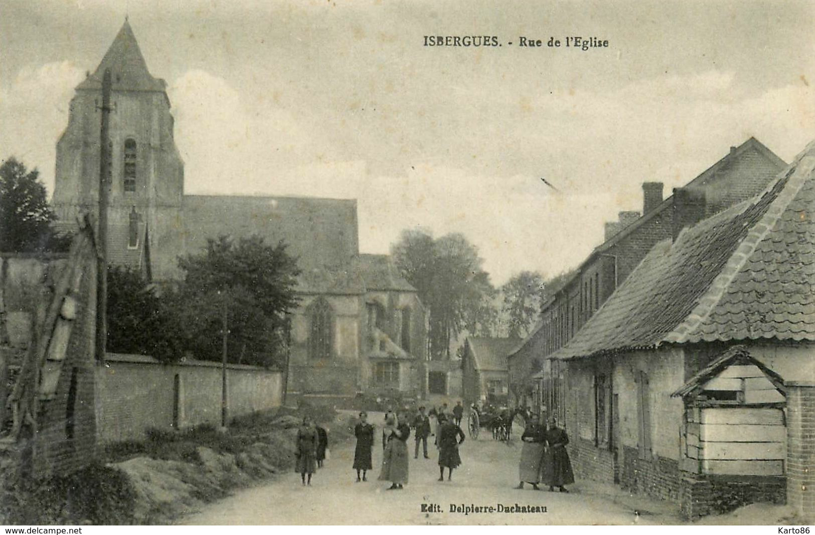 isbergues * rue de l'église