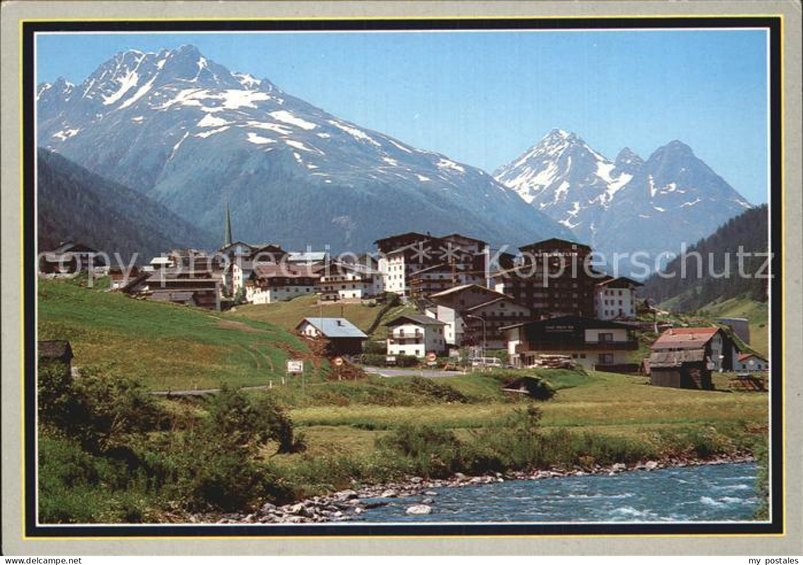 Ischgl Patznauntal Teilansicht
