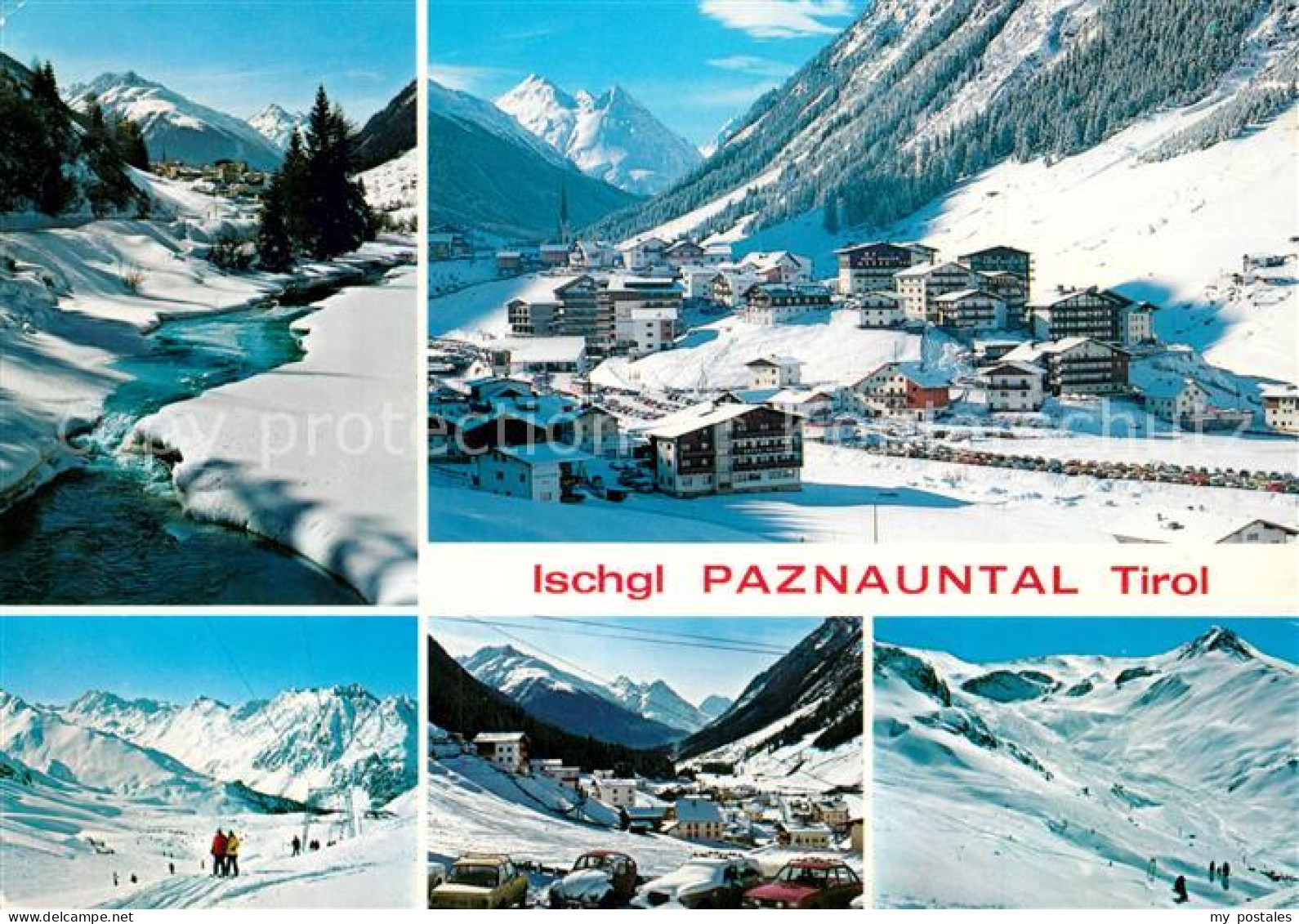 Ischgl Paznauntal Teilansichten