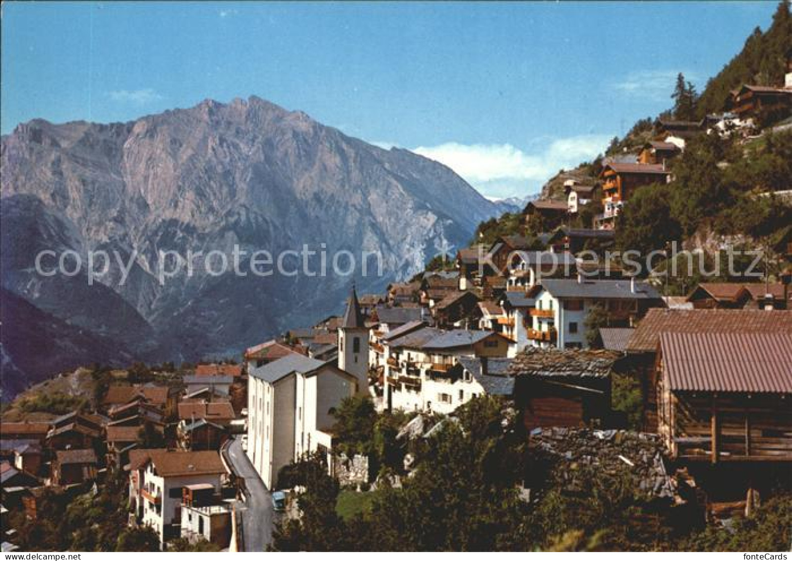 Iserables Ortsblick