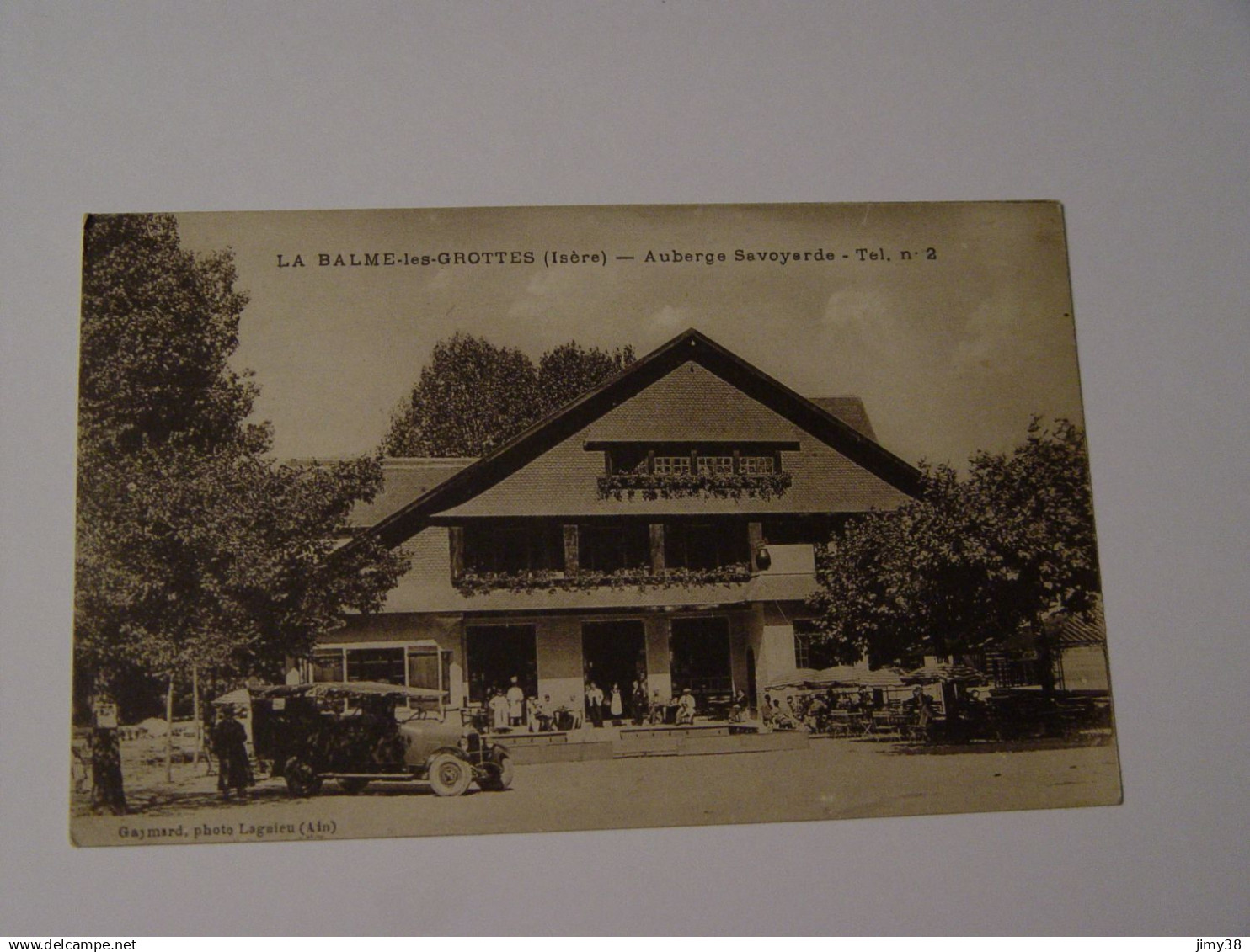 ISERE-LA BALME LES GROTTES-AUBERGE SAVOYARDE
