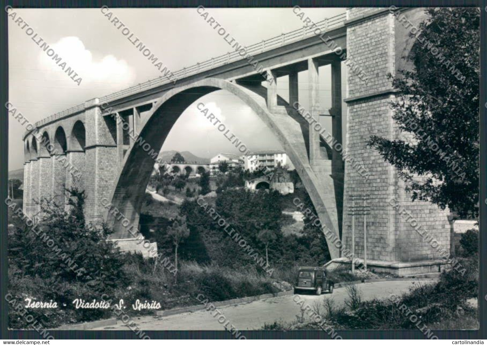 Isernia città FG foto cartolina MV8901