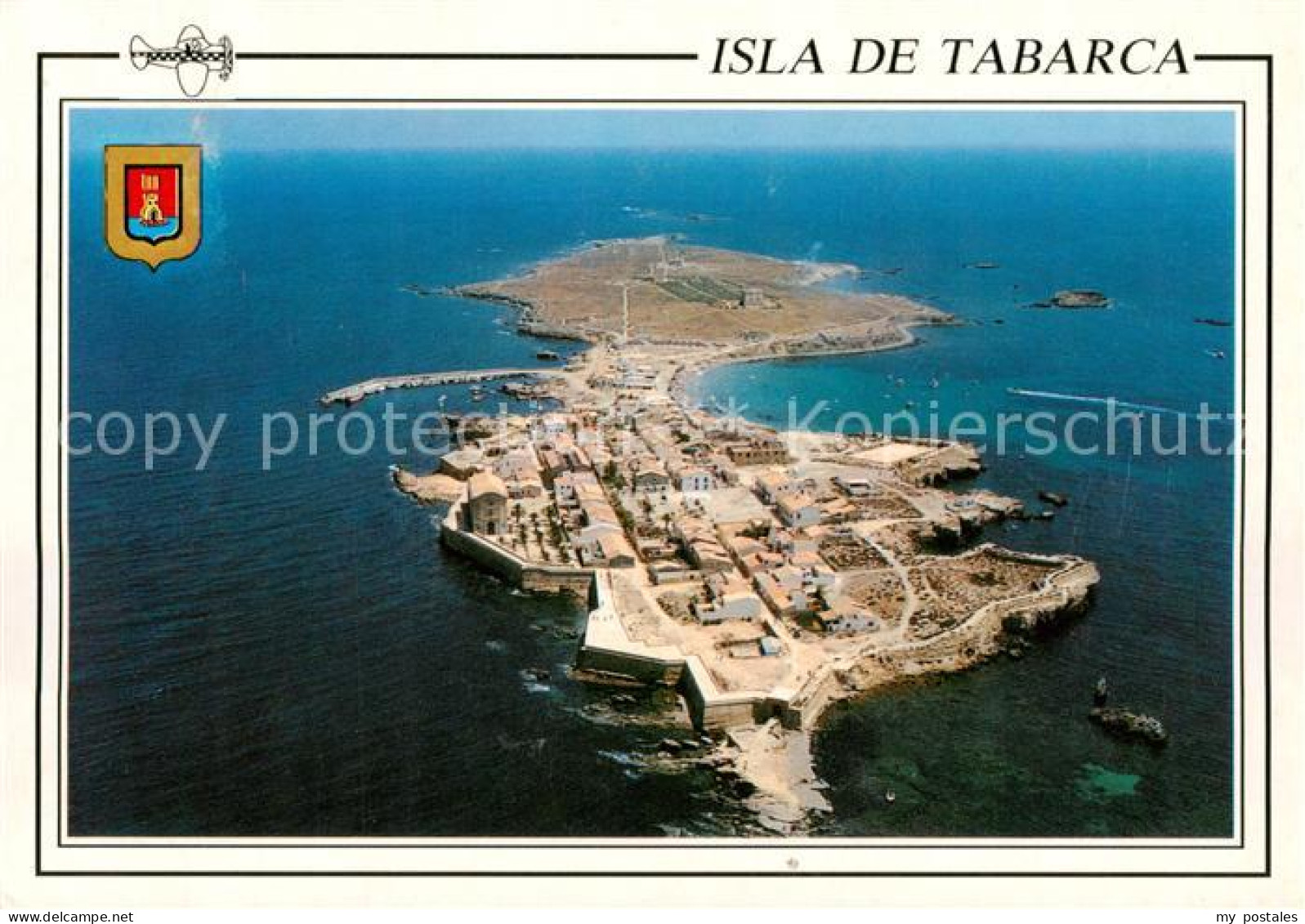 Isla de Tabarca ES Fliegeraufnahme