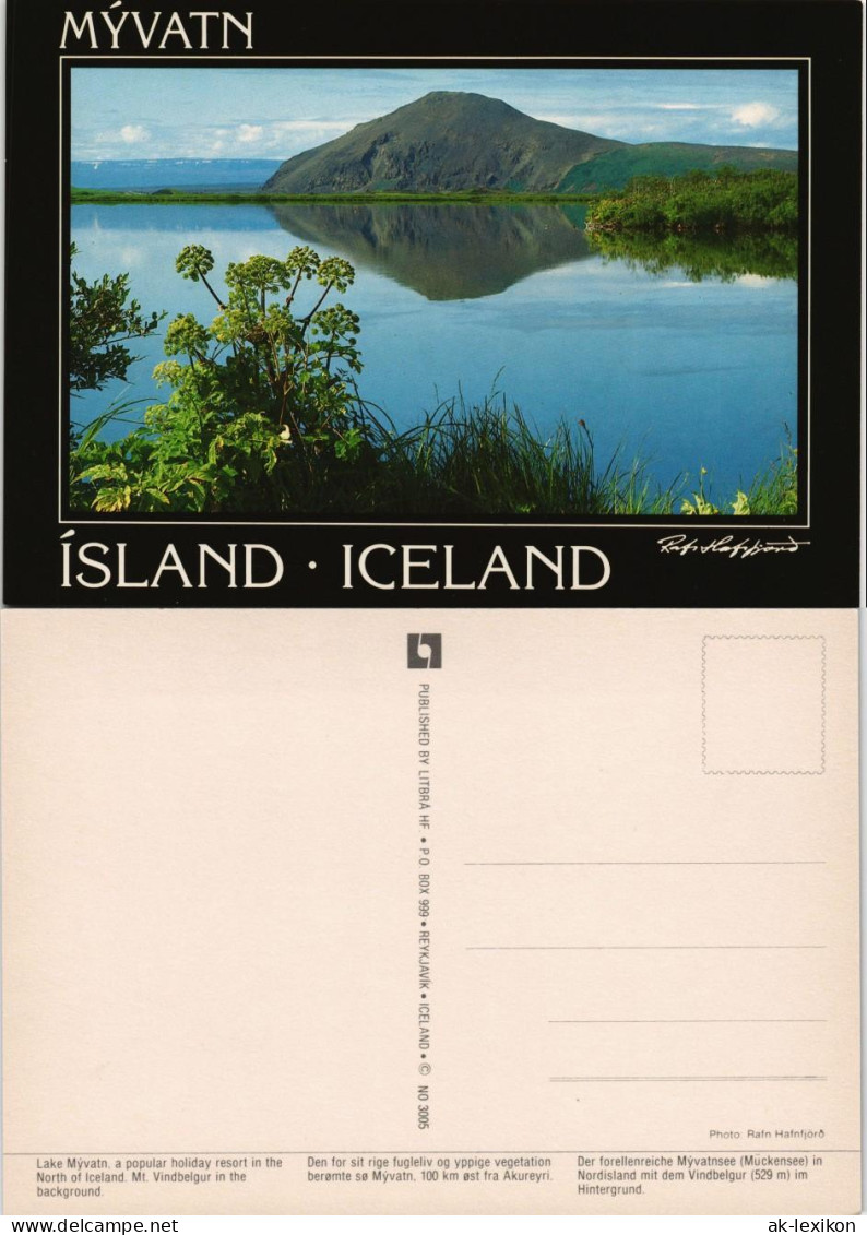 Island allgemein-Island Iceland MÝVATN ÍSLAND ICELAND Landscape Landschaft 1980