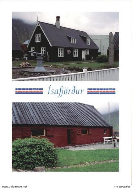 Isafjoerdur aelteste Haeusergruppe in Island