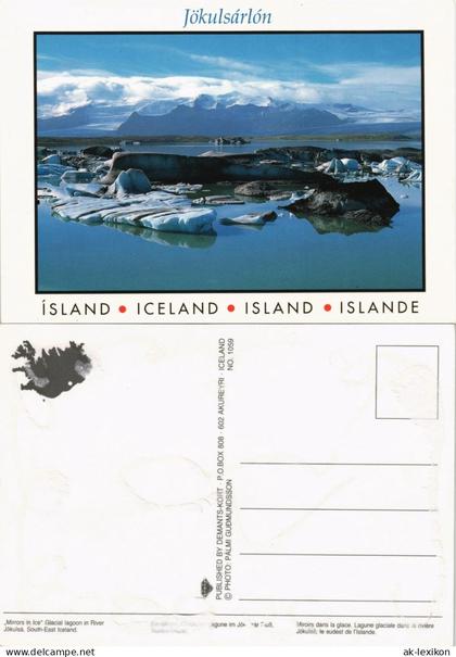 Island allgemein-Island Iceland Jökulsárlón ISLAND ICELAND ISLANDE 1990