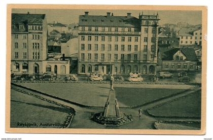 postal   reykjakiv. Austurvollur
