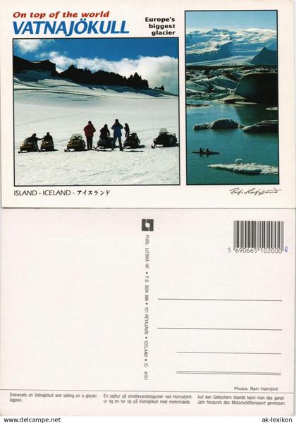 Vatnajökull VATNAJÖKULL Europe's biggest glacier ISLAND ICELAND 2000