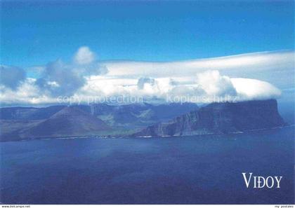 Vidoy Faeroeer Island Fliegeraufnahme