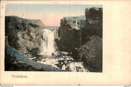 IJsland Iceland - Tröllafoss