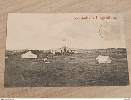 CPA Islande - Valhöll , á Pingvöllum