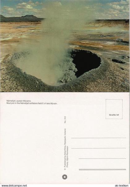 Island a Iceland Námafjall, austan Mývatns, Vulkanismus Island Iceland 1970