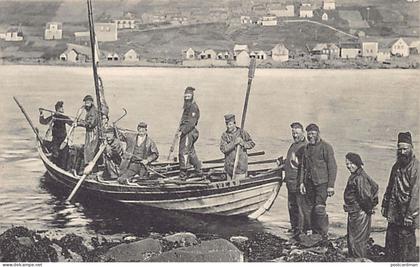 FØROYAR Faroe Islands - Fishermen - Publ. unknown