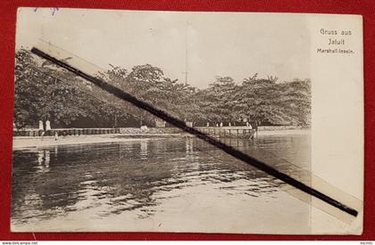 CPA - Océanie - Marshall - Gruss aus Marshall Insein - Salutations de Jalult - Îles Marshall