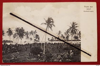 CPA - Océanie - Marshall - Gruss aus Marshall Insein - Salutations de Jalult - Îles Marshall