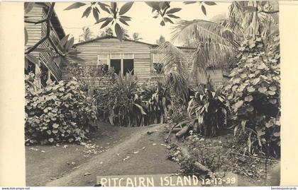 Pitcairn Islands, Byrd Antarctic Expedition III (1939) Polynesia RPPC Postcard