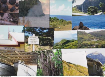 Pitcairn Islands Lot of 38 Unused Picture Postcards