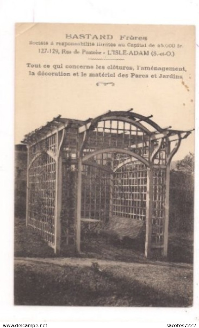 ISLE  ADAM - BASTARD Frères - CLOTURES DECORATION AMENAGEMENT DES PARCS ET JARDINS -