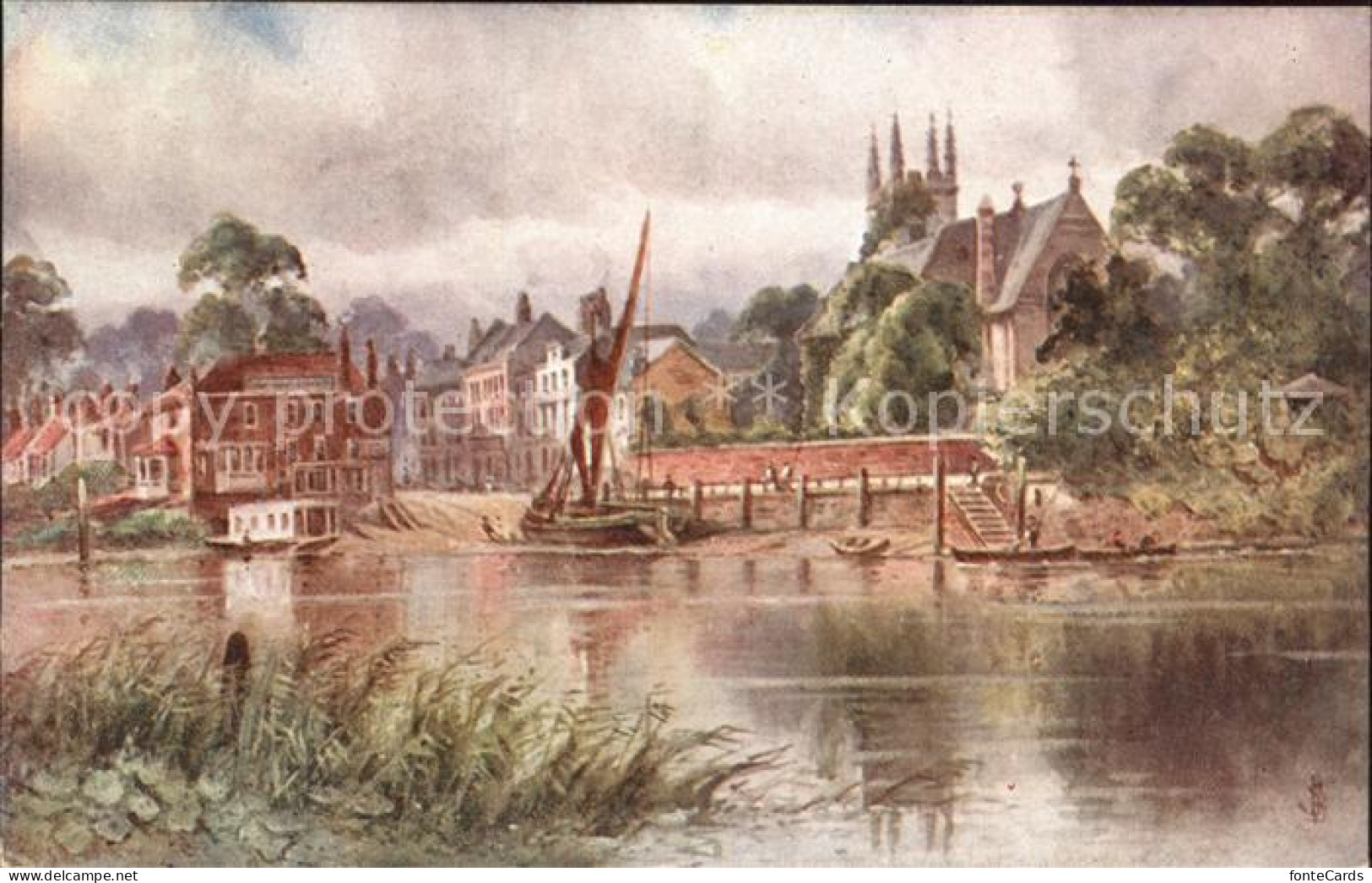 Isleworth River Thames