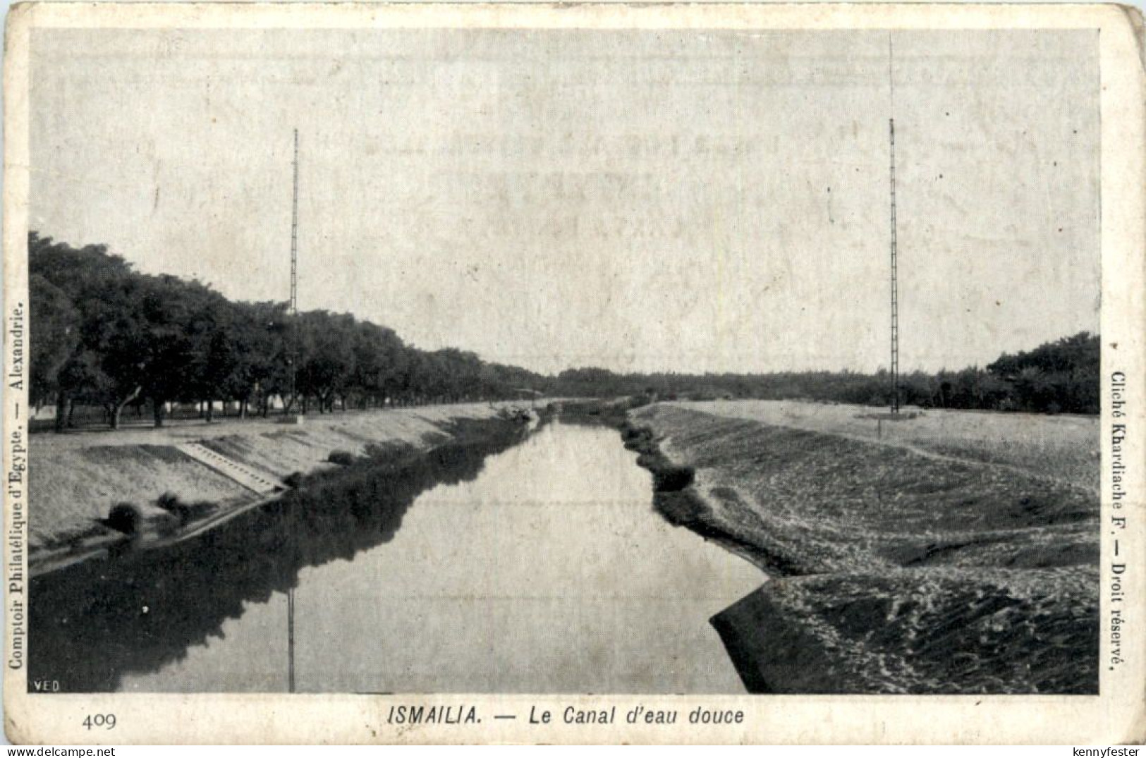 Ismailia - Le canal d eau douce