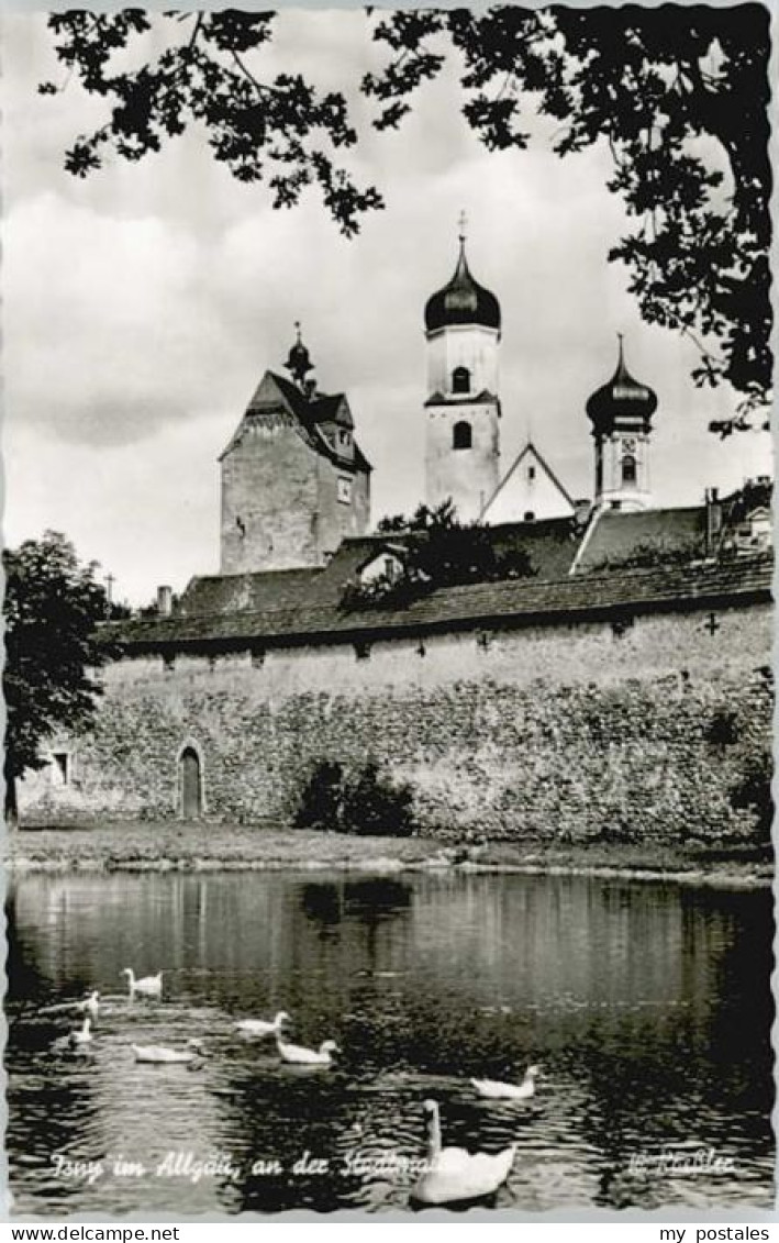 Isny Allgaeu Isny Stadtmauer