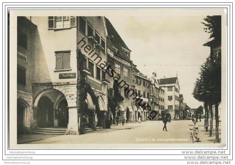 Isny - Hauptstrasse - Foto-AK