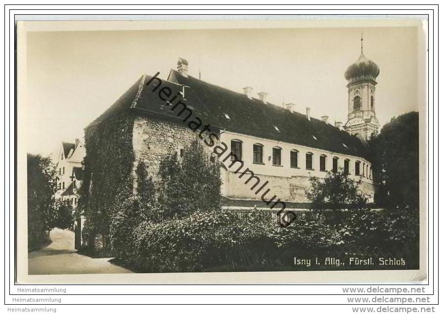 Isny - Schloss - Foto-AK