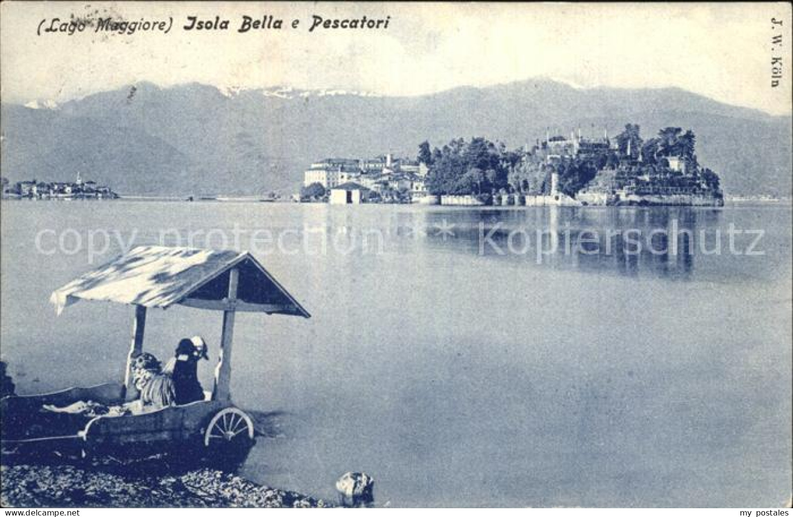 Isola Bella Lago Maggiore Pescatori Lago Maggiore