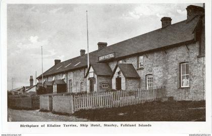 Falkland Islands Ship Hotel Ellaline Terriss ed Kelper