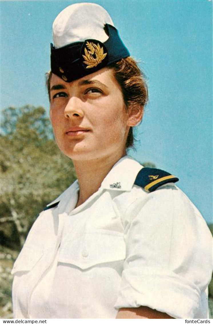 Israel A Woman Officer of the Israel Navy