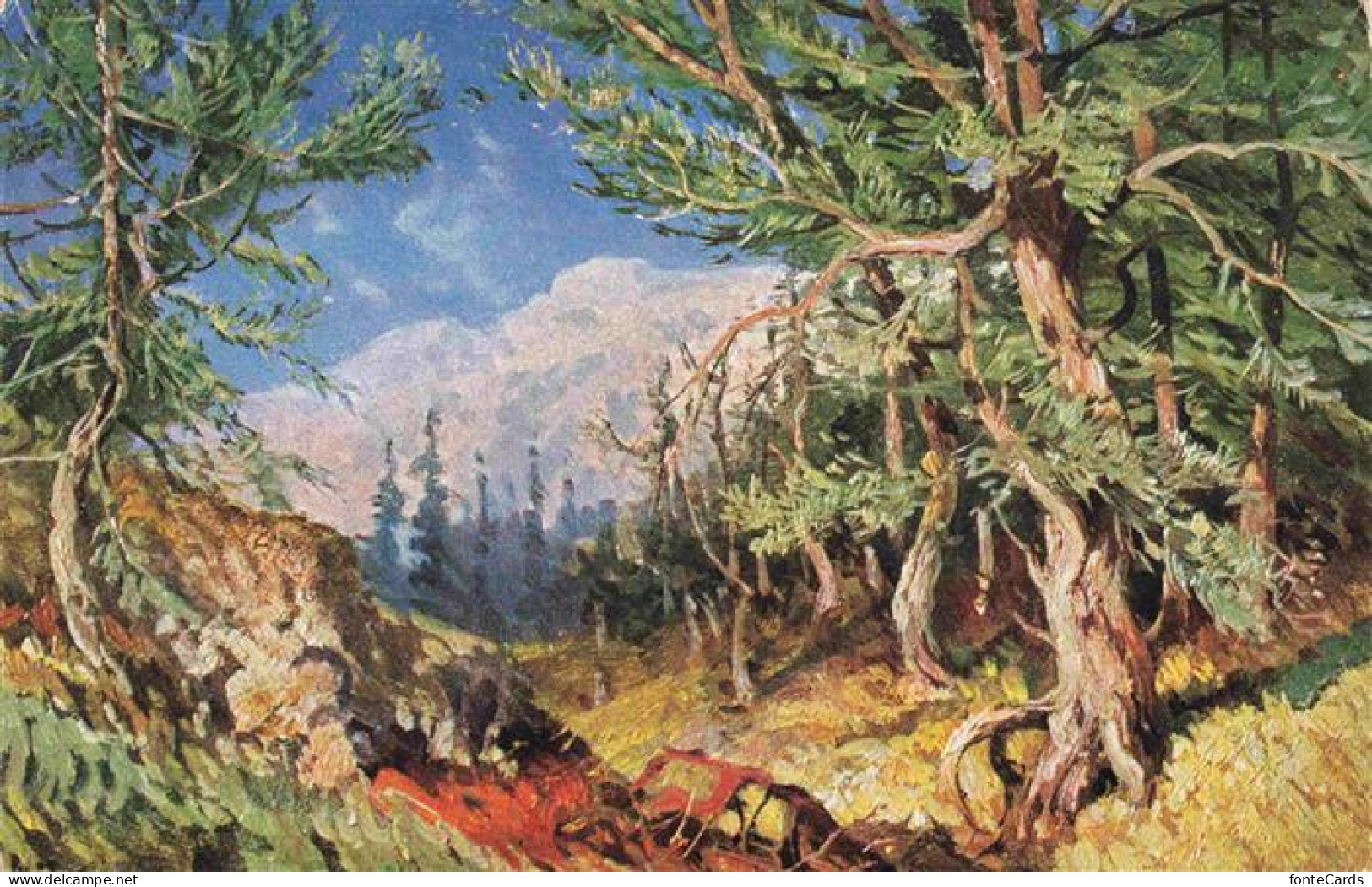 Israel Am Libanon Kuenstlerkarte