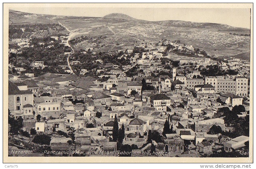 Israël - Galilée - Nazareth  - Panoramic View