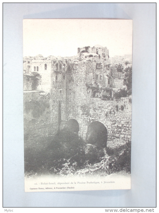 Israël. Jérusalem. Birket-Israël, dépendant de la Piscine Probatique.