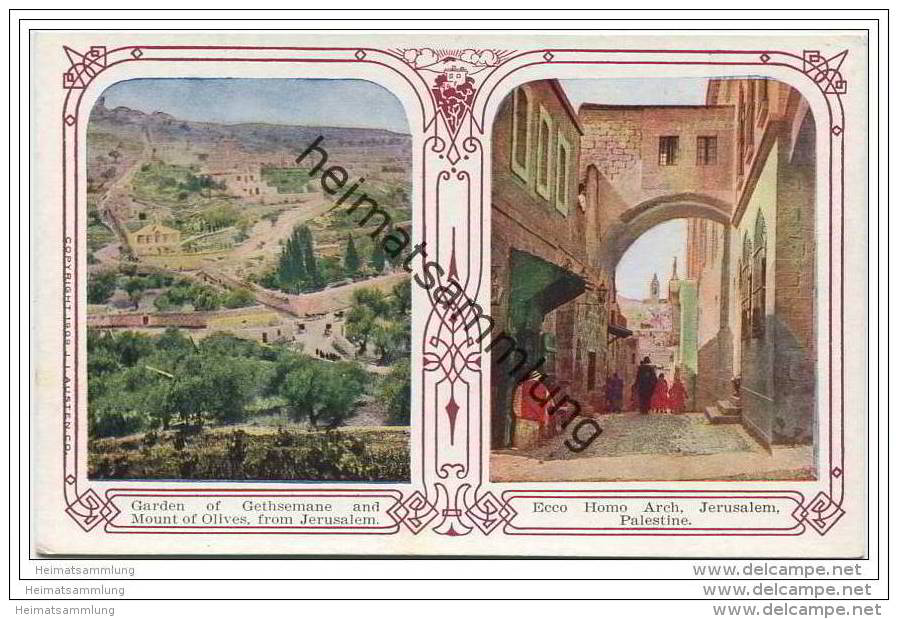 Israel - Palästina - Garden of Gethsemane - Ecco Homo Arch