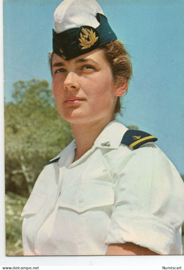 Israël Woman Officer Israël Navy Tsahal