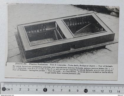 I121609 Cartolina Israele - Jerusalem - Piscina Probatica