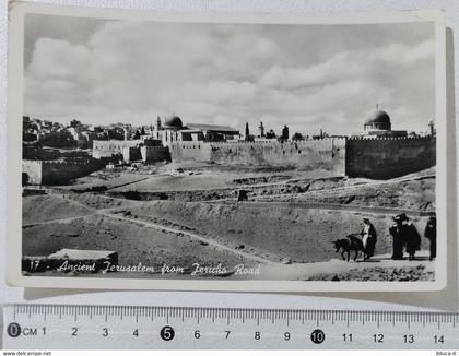 I121616 Cartolina Israele - Jerusalem antica e strada di Gerico - VG