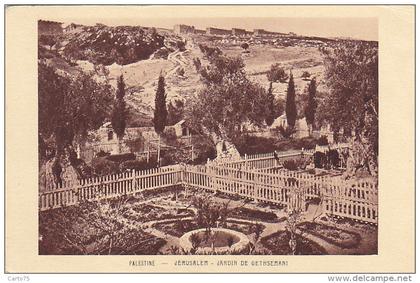 Israel - Israël - Jérusalem - Palestine - Jardin de Gethsemani