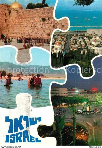 Israel Klagemauer Stadtblick Totes Meer
