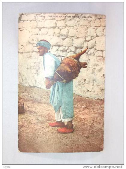 Israël. Water Carrier of Jérusalem.