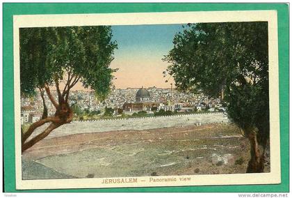 JERUSALEM PANORAMIC VIEW