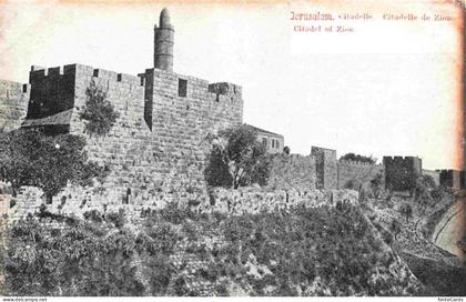 Jerusalem  Yerushalayim Israel Citadelle de Zion