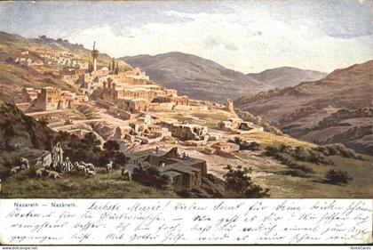 Nazareth Israel Nazareth Kuenstler F. Perlberg