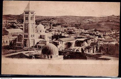 PALESTINA POSTCARD JERUSALEM VF!!