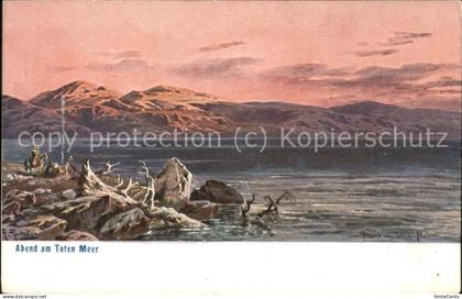 Totes Meer Dead Sea Abend am Toten Meer